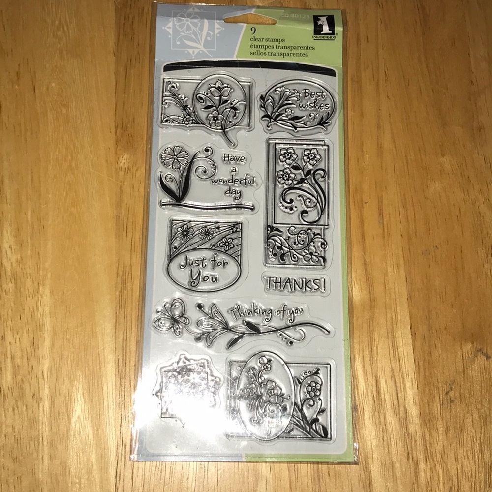 Inkadinkado Clear Stamps New